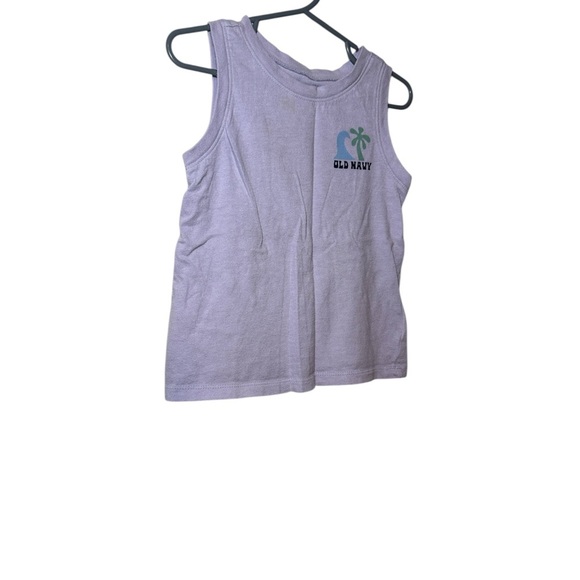 Old Navy Toddler Boy Logo-Graphic Tank Top in Violet Size 3T - Picture 2 of 6